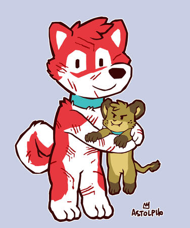 Telegram! Probably the best place to find out when I'm available for commissions if you're into that!